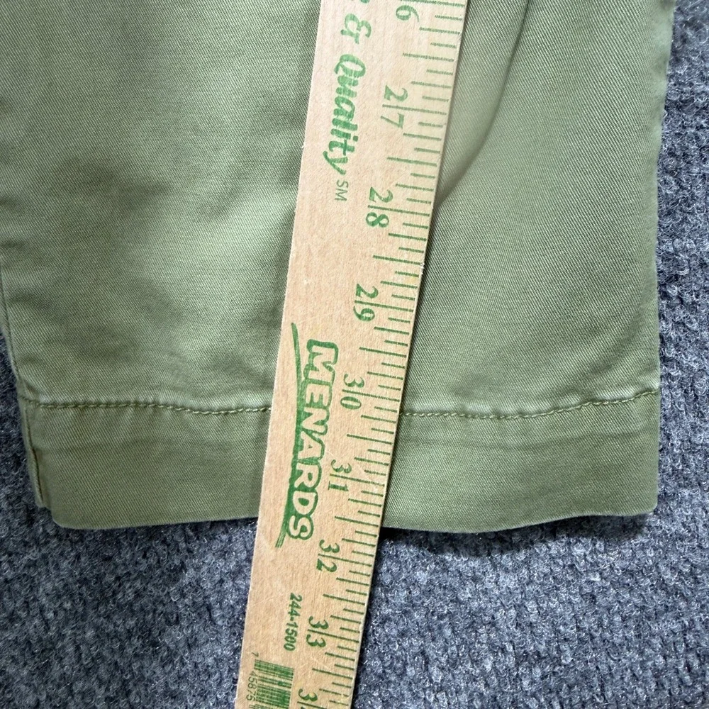 Polo Ralph Lauren Stretch Slim Fit Chino Pants Mens 36x32 Green Cotton Blend